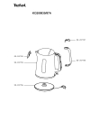 Схема №1 KO200810/87A с изображением Элемент корпуса для электрочайника Tefal SS-207789