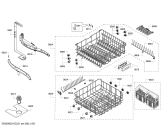 Схема №4 SHX43P12UC с изображением Панель управления для посудомойки Bosch 00683969