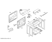 Схема №4 3HT506BP Horno balay indepnd.blanco multifuncion с изображением Внешняя дверь для электропечи Bosch 00606794