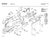 Схема №2 SN58304 с изображением Панель для электропосудомоечной машины Siemens 00272878