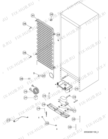 Схема №1 KDA 2460 A+ IO с изображением Дверка для холодильника Whirlpool 482000091378