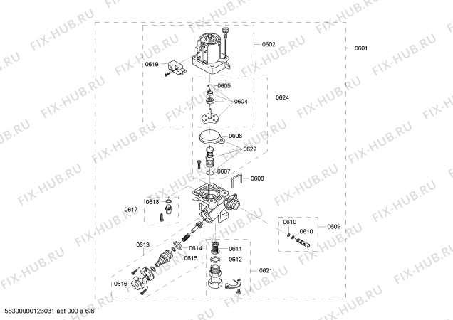 Схема №3 B1RDC3541H с изображением Пломба для бойлера Bosch 00603722
