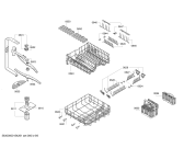 Схема №5 63013993017 с изображением Передняя панель для электропосудомоечной машины Bosch 00704015