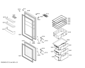 Схема №2 KG39VX00 с изображением Выдвижной ящик для холодильника Siemens 00660106