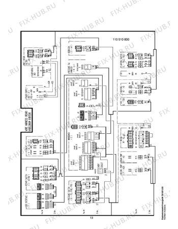 Взрыв-схема стиральной машины Aeg LAV75735-W - Схема узла Control 113