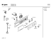 Схема №1 4TS720A LYNX 4TS720A NUEVA LINEA с изображением Панель управления для стиралки Bosch 00351925