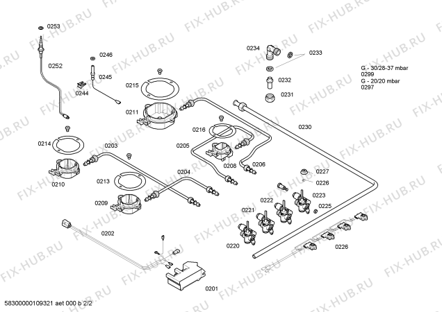 Взрыв-схема плиты (духовки) Siemens ER15363GB Siemens - Схема узла 02