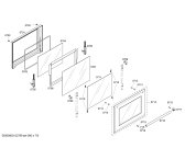 Схема №4 PODC302 с изображением Панель для плиты (духовки) Bosch 00144683