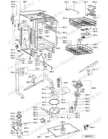 Схема №2 GSIK 6528 AL с изображением Регулятор для посудомоечной машины Whirlpool 481241359198