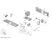 Схема №5 B20CS30SNS с изображением Футляр для холодильной камеры Bosch 00717078