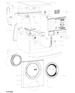 Схема №1 AWO/C 61203P с изображением Обшивка для стиралки Whirlpool 481010629968