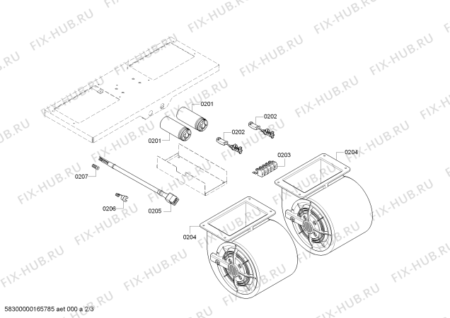 Схема №3 VCIN60RP с изображением Панель для плиты (духовки) Bosch 00659368