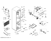 Схема №1 KG25F200 с изображением Ручка для холодильника Siemens 00418857