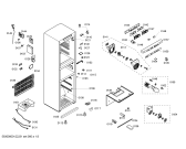 Схема №1 KG25F200 с изображением Ручка двери для холодильника Siemens 00441268