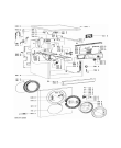 Схема №1 FL 1270 с изображением Декоративная панель для стиралки Whirlpool 480111100461