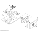 Схема №1 B16E74S1 с изображением Кронштейн для плиты (духовки) Bosch 00656843