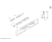 Схема №5 SN65M004EU с изображением Передняя панель для электропосудомоечной машины Siemens 00705044