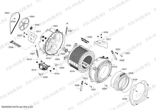 Схема №1 WIA20000EE Classixx 6 с изображением Модуль управления для стиралки Bosch 00704329