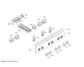 Схема №3 CH821320X с изображением Кабель для плиты (духовки) Bosch 00621036