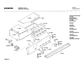 Схема №4 HU2802 с изображением Панель для электропечи Siemens 00117351