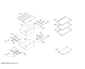 Схема №2 JC50FA31 с изображением Поднос для холодильника Bosch 11002926