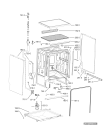 Схема №2 ADG 9440 WH с изображением Монтажный набор для посудомоечной машины Whirlpool 484000000299