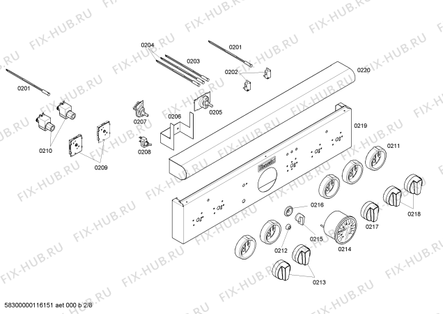 Схема №6 PD304BS с изображением Корпус духовки для духового шкафа Bosch 00242656