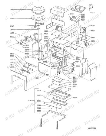 Схема №1 AVM 960 IX с изображением Трансформатор для свч печи Whirlpool 480120100363