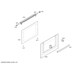 Схема №3 HBN424350E Horno bosch indp.multf.inox.et.pt_car с изображением Панель для электропечи Bosch 00445040