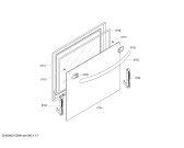 Схема №6 HSW745350E с изображением Направляющая для плиты (духовки) Bosch 00666846