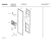 Схема №5 KF57U55 с изображением Панель для холодильника Siemens 00355780