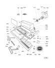 Схема №1 AKR 683 WH с изображением Панель управления для вентиляции Whirlpool 481945359157