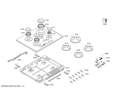 Схема №1 PHG202HEU с изображением Варочная панель для электропечи Bosch 00478733