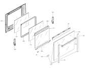 Схема №2 BOP7215AX (231370, B600PIRO) с изображением Панель для электропечи Gorenje 253530