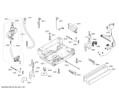 Схема №3 SN45D200SK с изображением Панель управления для посудомоечной машины Siemens 00742695