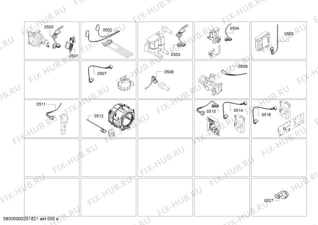 Взрыв-схема стиральной машины Bosch WIW24560TR - Схема узла 04