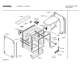 Схема №2 SE56590 с изображением Передняя панель для посудомоечной машины Siemens 00358698