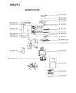 Схема №3 EA8250PN/70M с изображением Блок управления для электрокофемашины Krups MS-8080017329