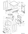 Схема №1 TRKK 6670 с изображением Декоративная панель для сушильной машины Whirlpool 481245216778