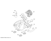 Схема №3 BGS51435 Bosch Relaxx'x с изображением Крышка для пылесоса Bosch 00753633