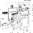 Схема №1 KLS45A (F012639) с изображением Терморегулятор для посудомойки Indesit C00064873