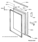 Схема №1 CP1201 с изображением Держатель для холодильника Aeg 2367190168