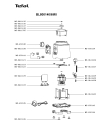 Схема №1 BL800140/6M0 с изображением Ручка регулировки для электроблендера Tefal MS-650140
