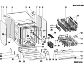 Схема №2 LD44EUC (F040682) с изображением Сенсорная панель для посудомоечной машины Indesit C00259013