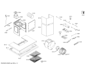 Схема №1 LC43AA952W Siemens с изображением Корпус для электровытяжки Siemens 00715008