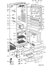Схема №1 626.2.02 с изображением Элемент корпуса для холодильной камеры Whirlpool 481244069321