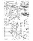 Схема №1 GSF 7493 TW-WS с изображением Обшивка для электропосудомоечной машины Whirlpool 481245370656