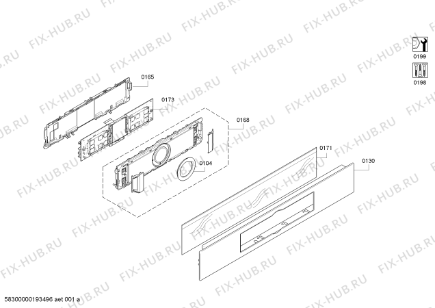 Взрыв-схема плиты (духовки) Bosch HBG635BS1J - Схема узла 02