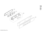 Схема №4 HBG634BS1W с изображением Корпус для электропечи Bosch 11002860