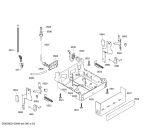 Схема №4 DRS4502 с изображением Передняя панель для электропосудомоечной машины Bosch 00666546